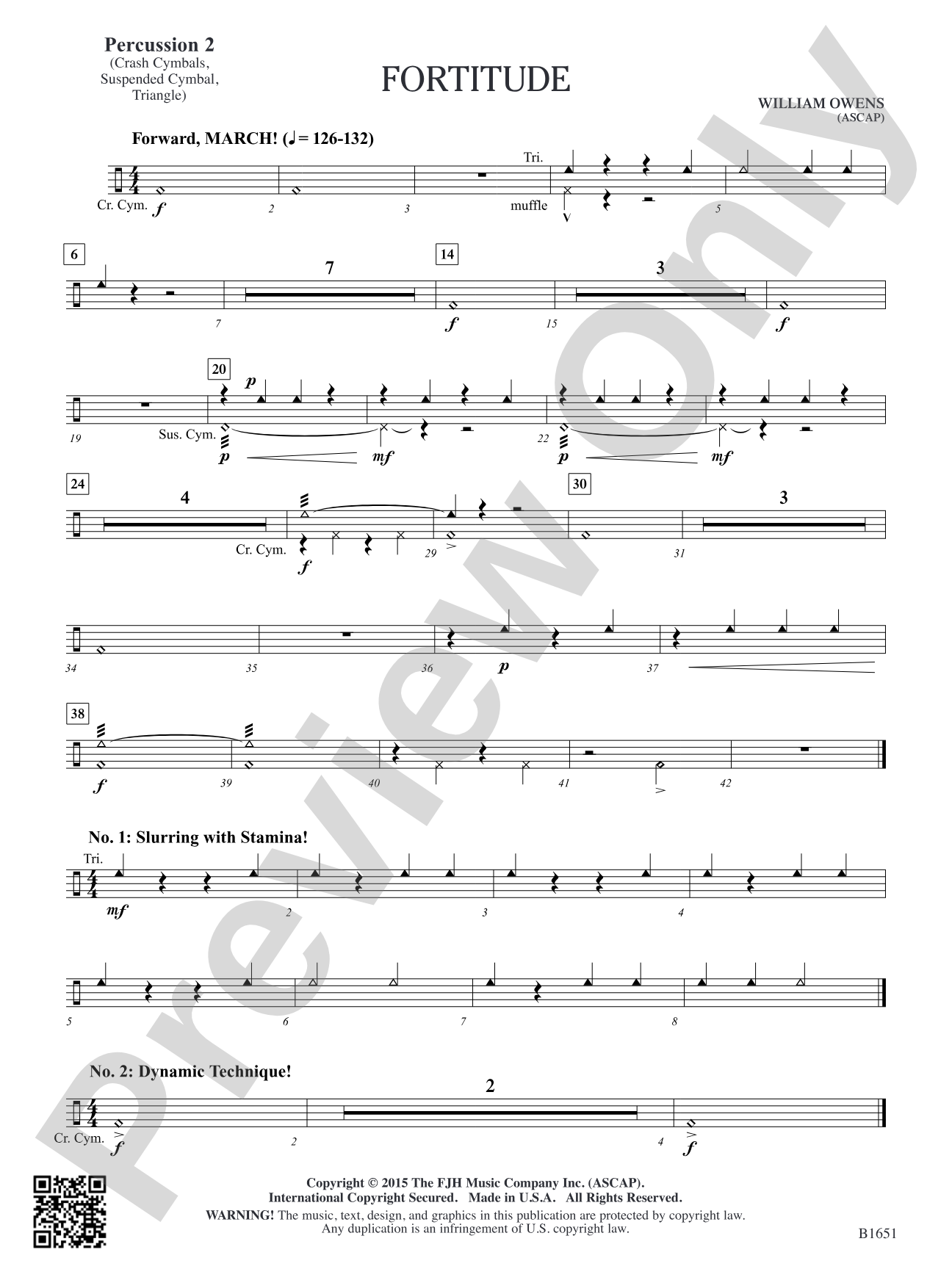 Fortitude: Percussion 2