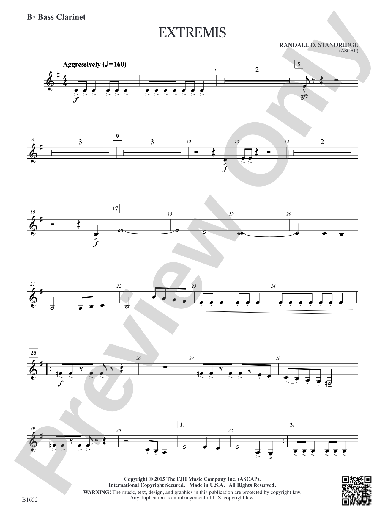 Extremis: B-flat Bass Clarinet