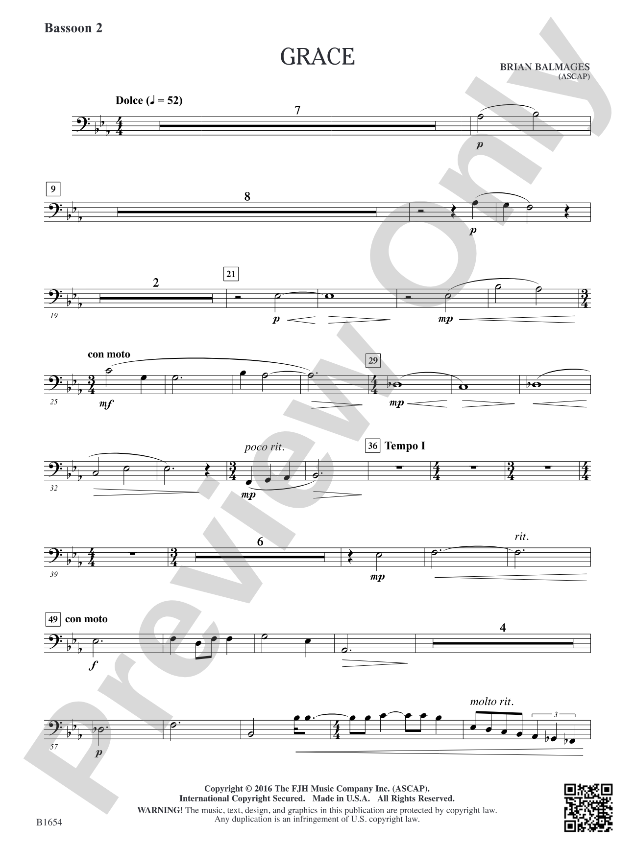 Grace: Bassoon 2