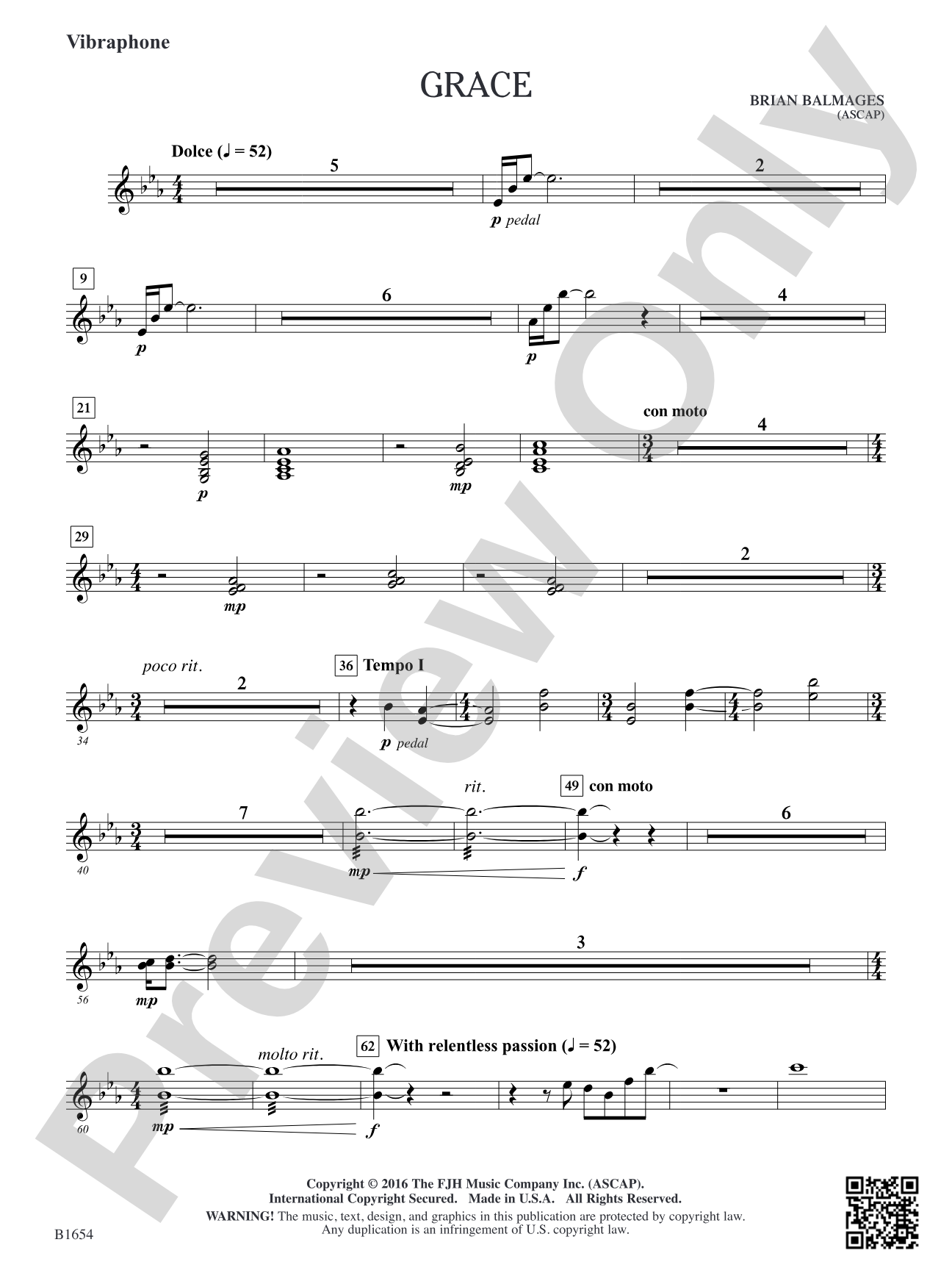 Grace: Vibraphone