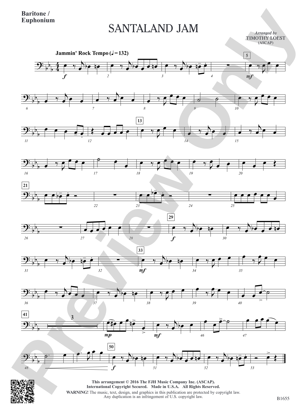 Santaland Jam: Baritone / Euphonium