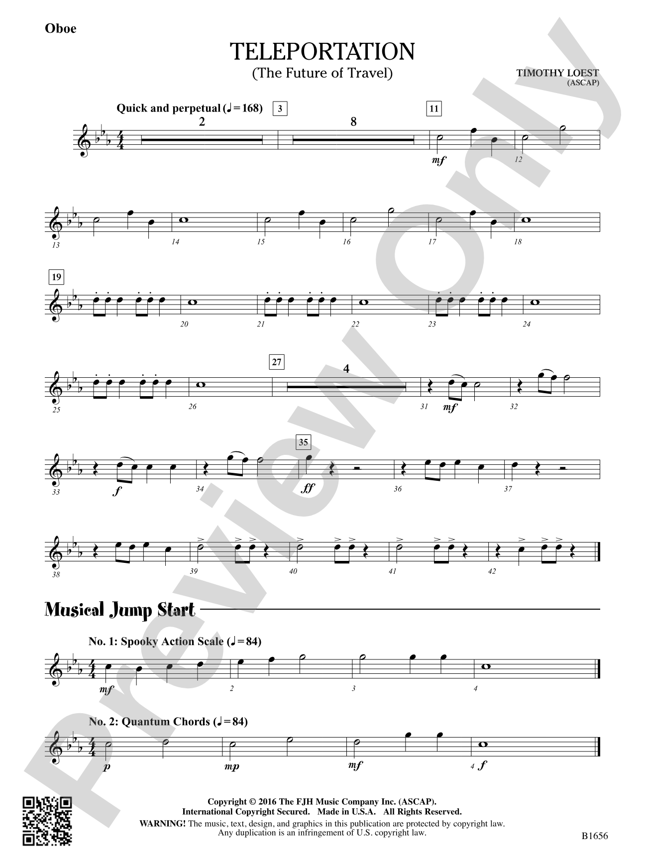 Teleportation: Oboe