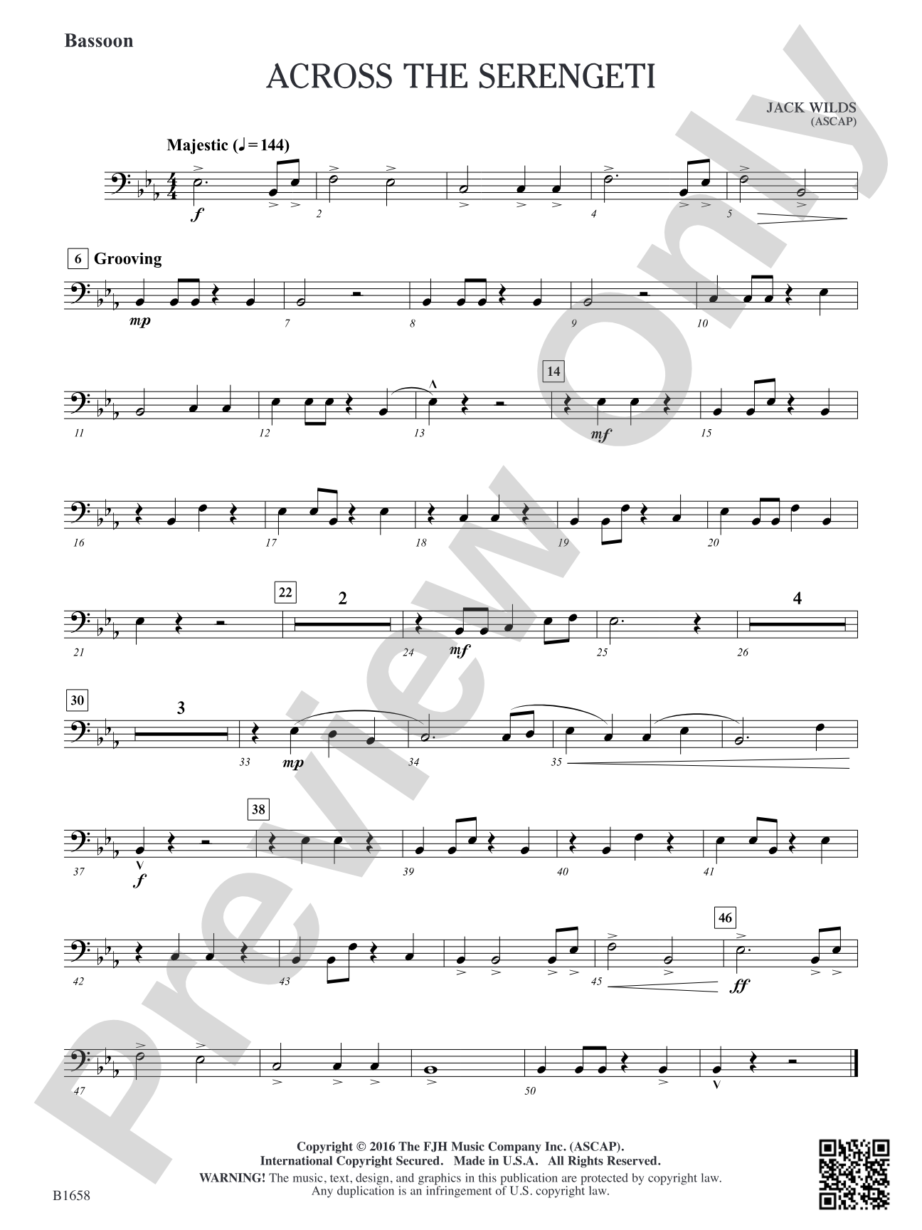 Across the Serengeti: Bassoon