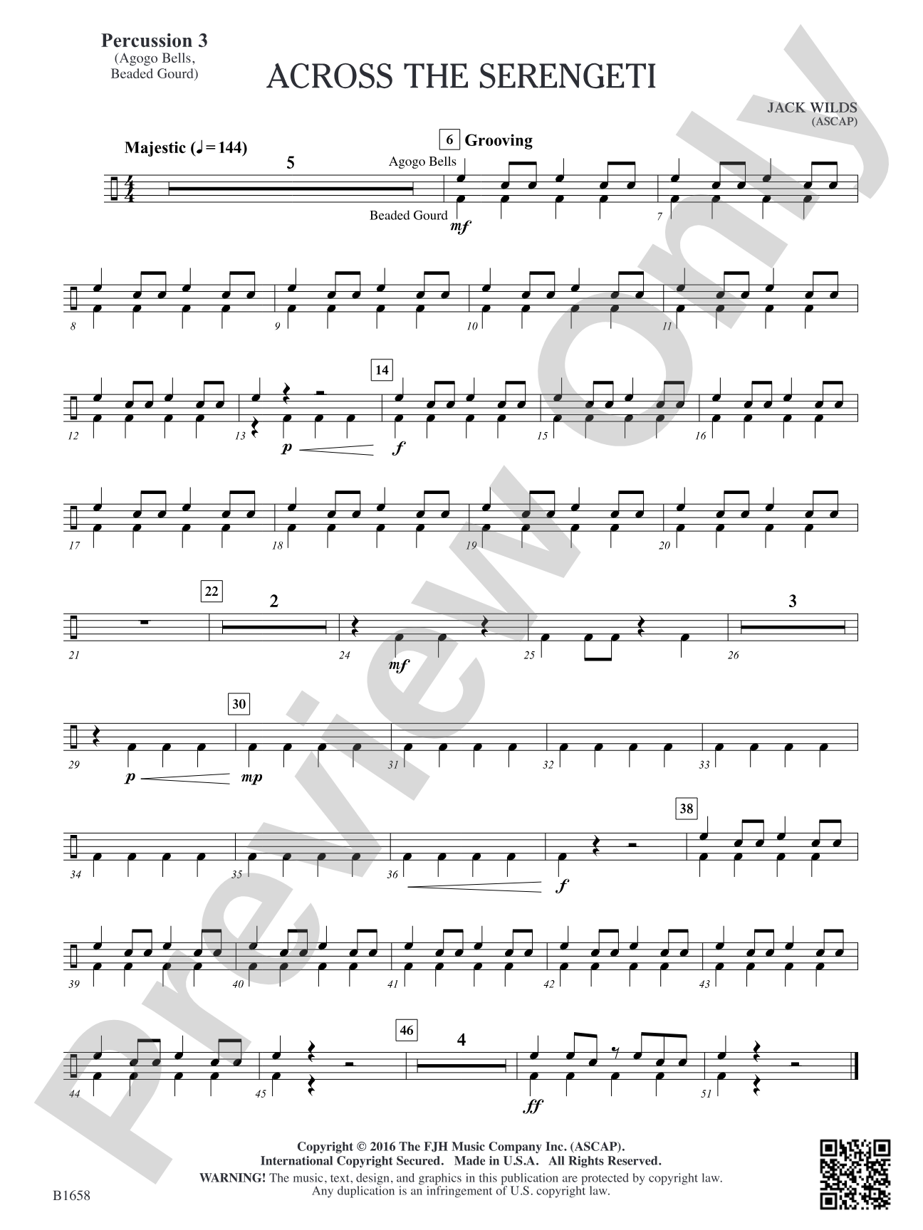 Across the Serengeti: Percussion 3