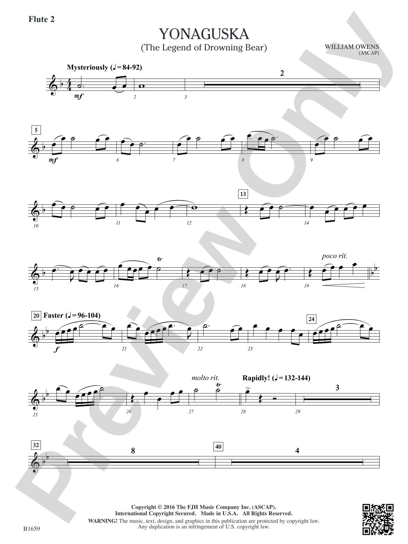 Yonaguska: Flute 2