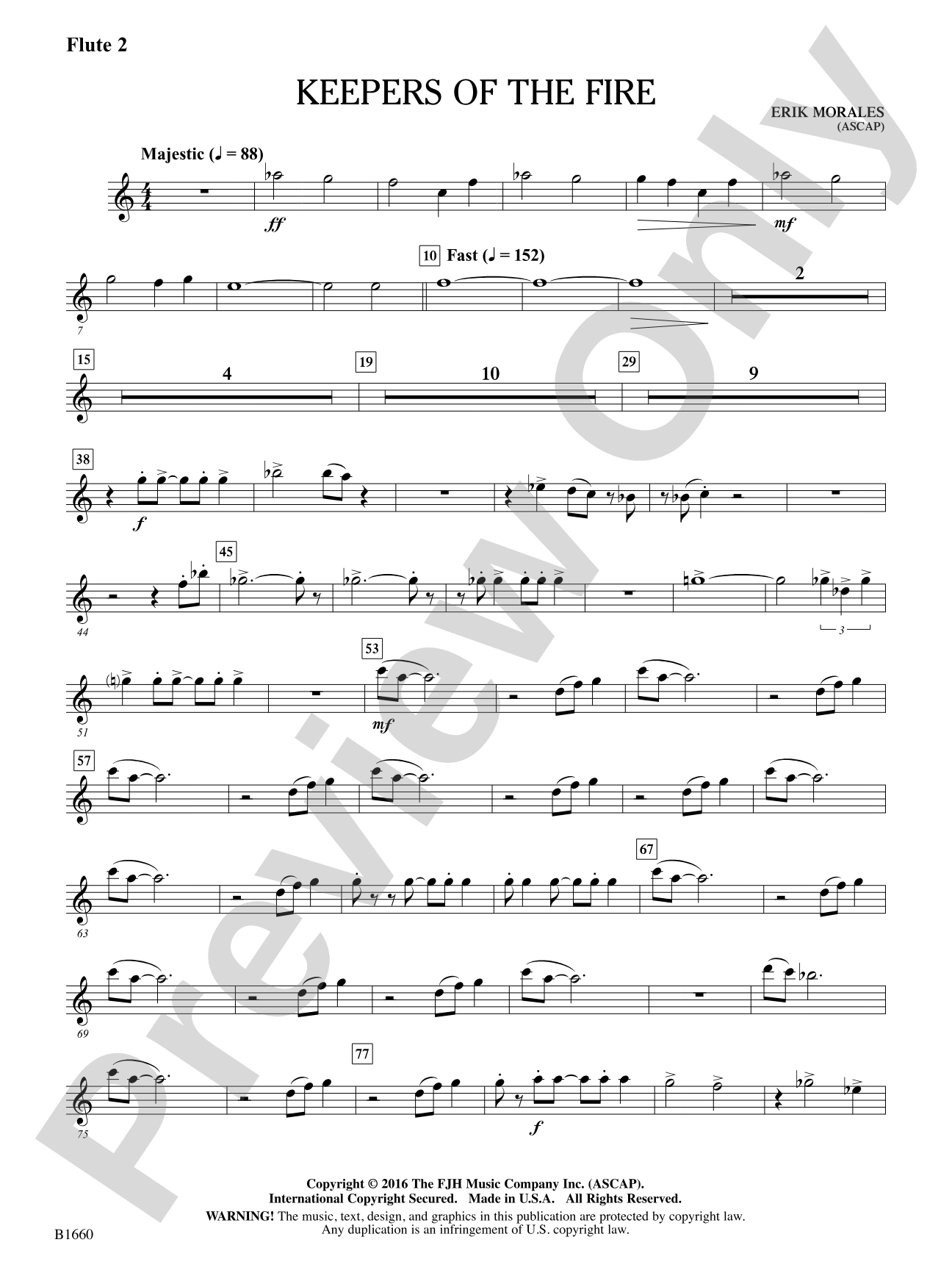 Keepers of the Fire: Flute 2