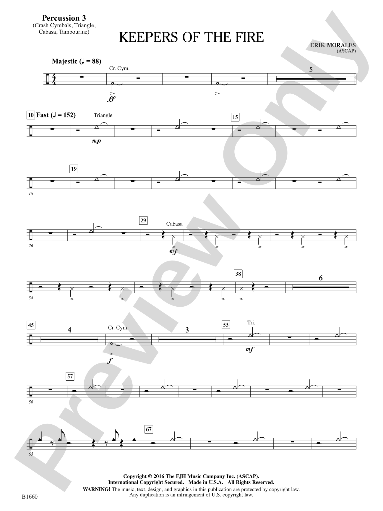 Keepers of the Fire: Percussion 3