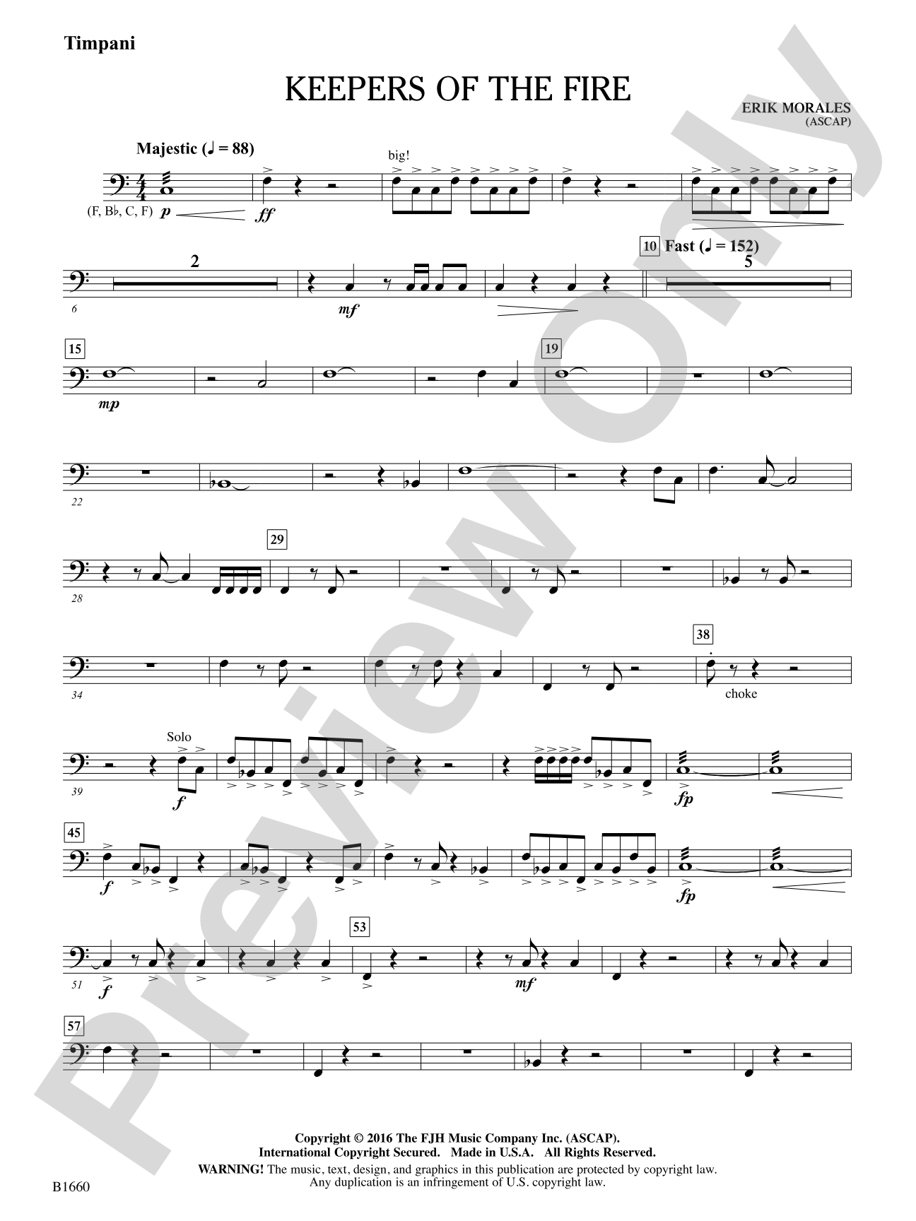 Keepers of the Fire: Timpani