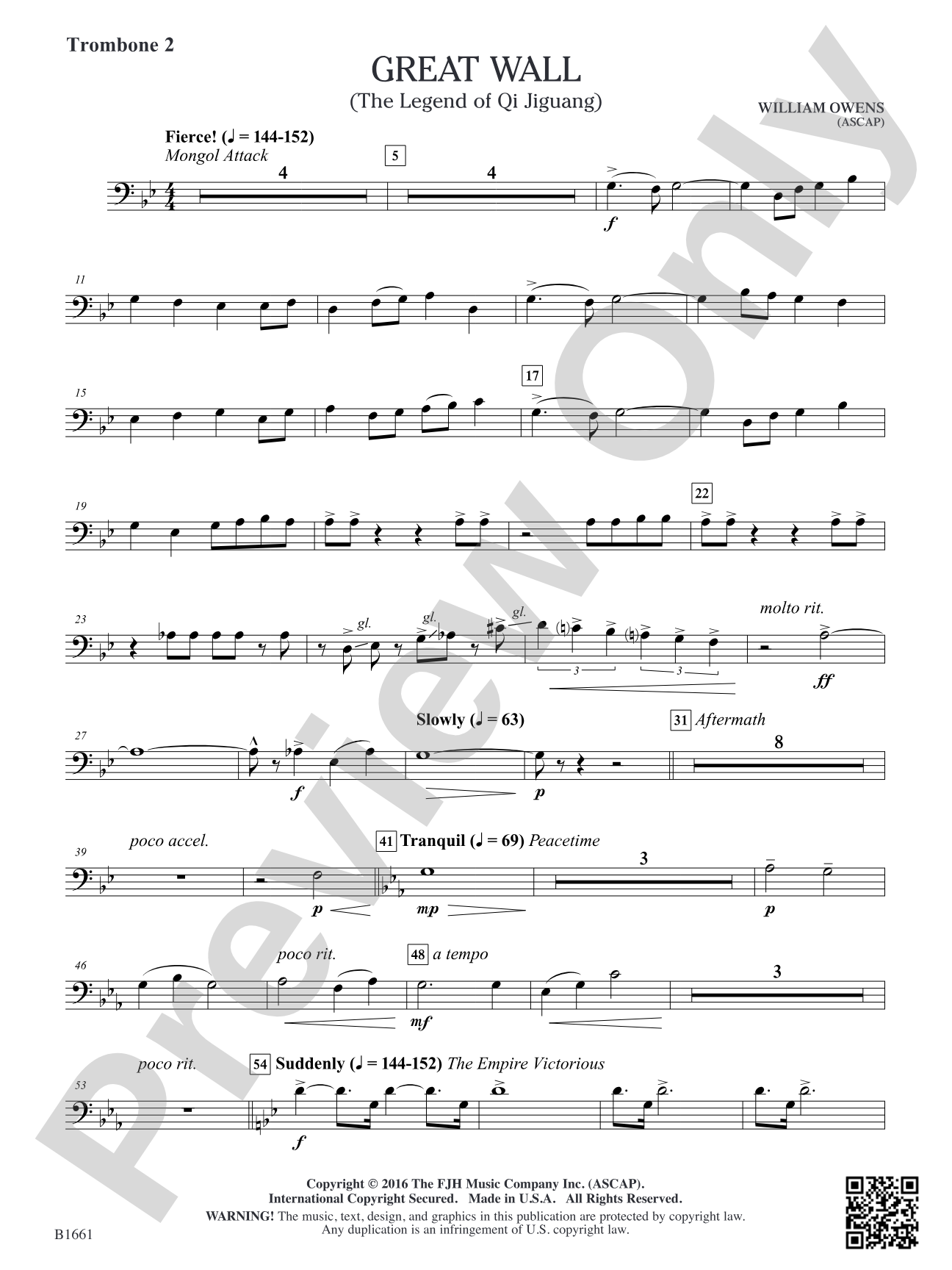 Great Wall: Trombone 2