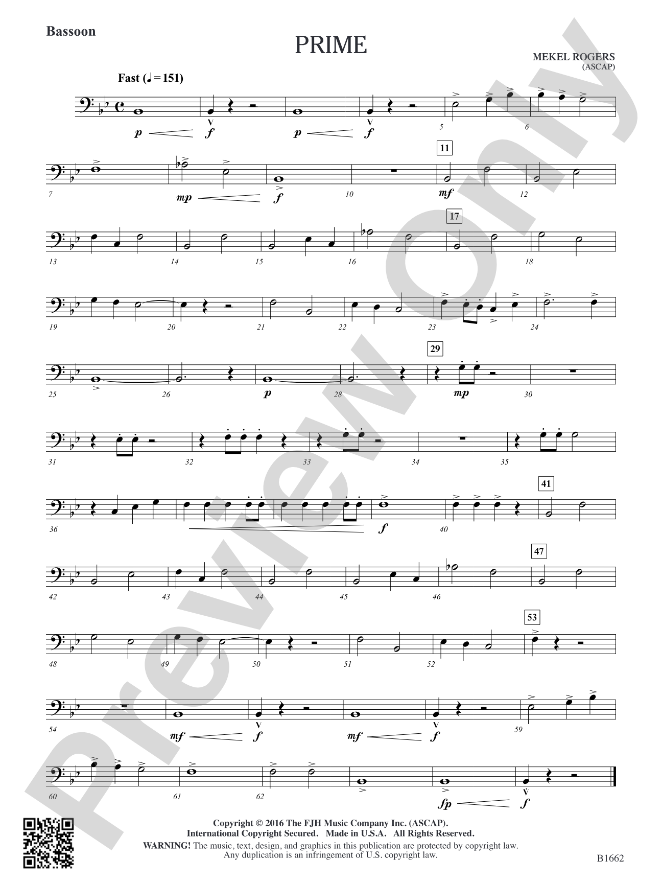 Prime: Bassoon