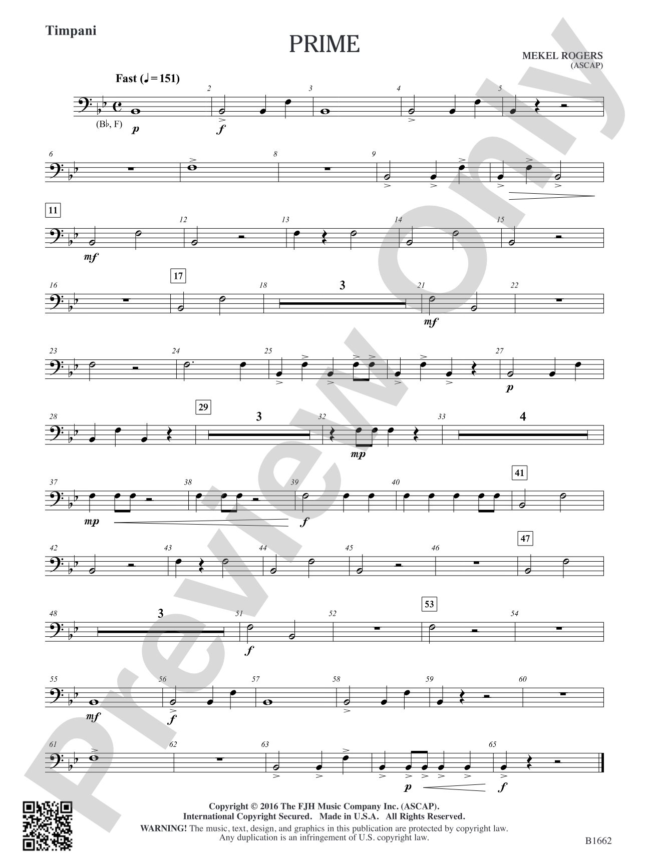 Prime: Timpani