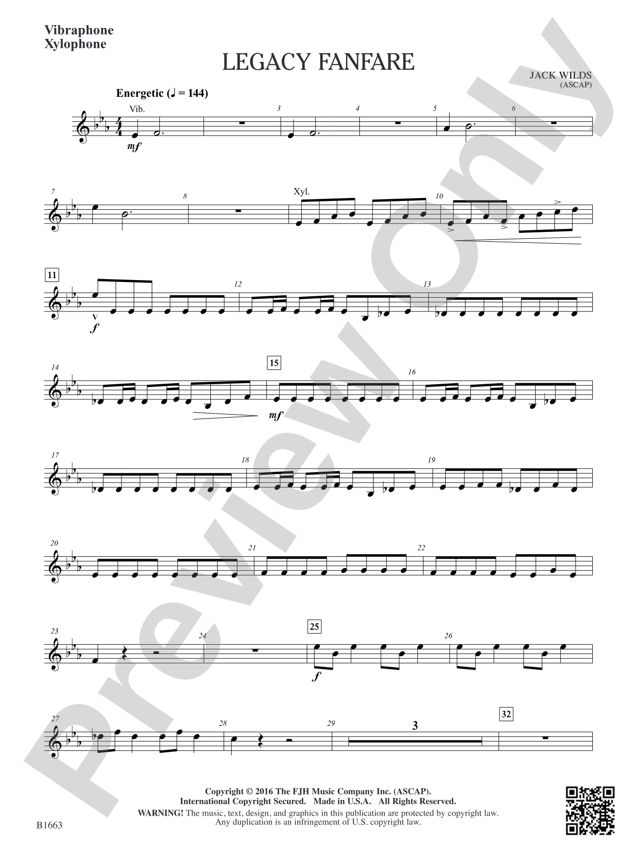 Legacy Fanfare: Vibraphone / Xylophone
