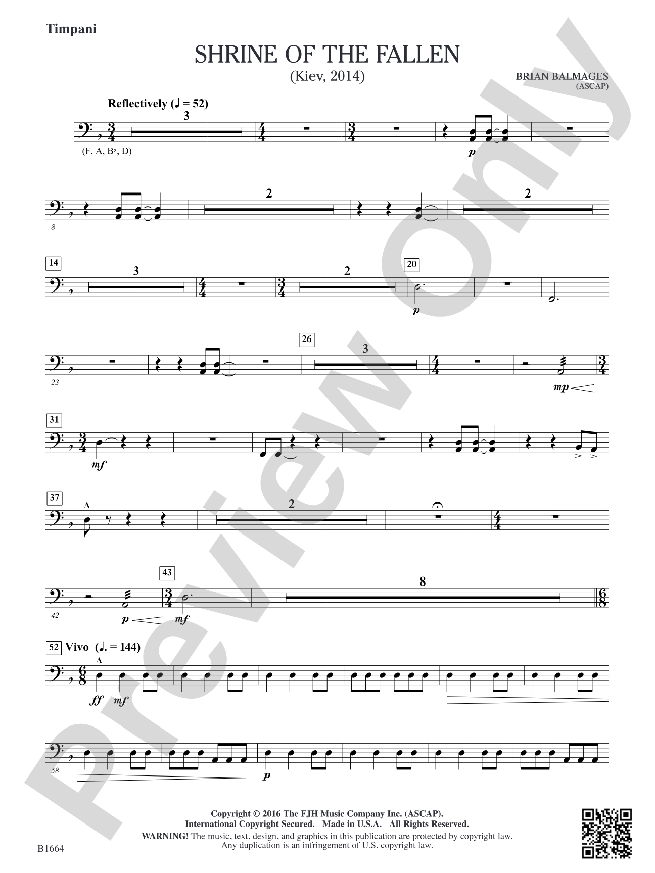Shrine of the Fallen: Timpani