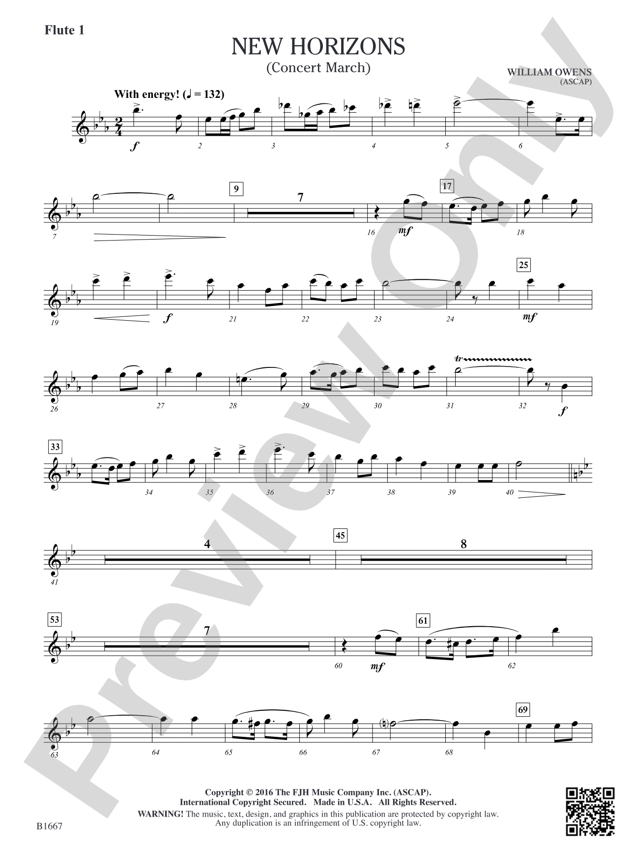 New Horizons: Flute 1