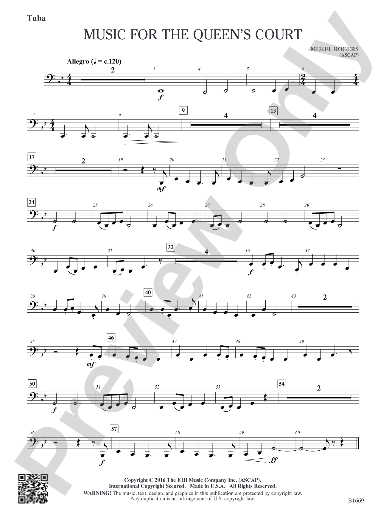 Music for the Queen's Court: Tuba