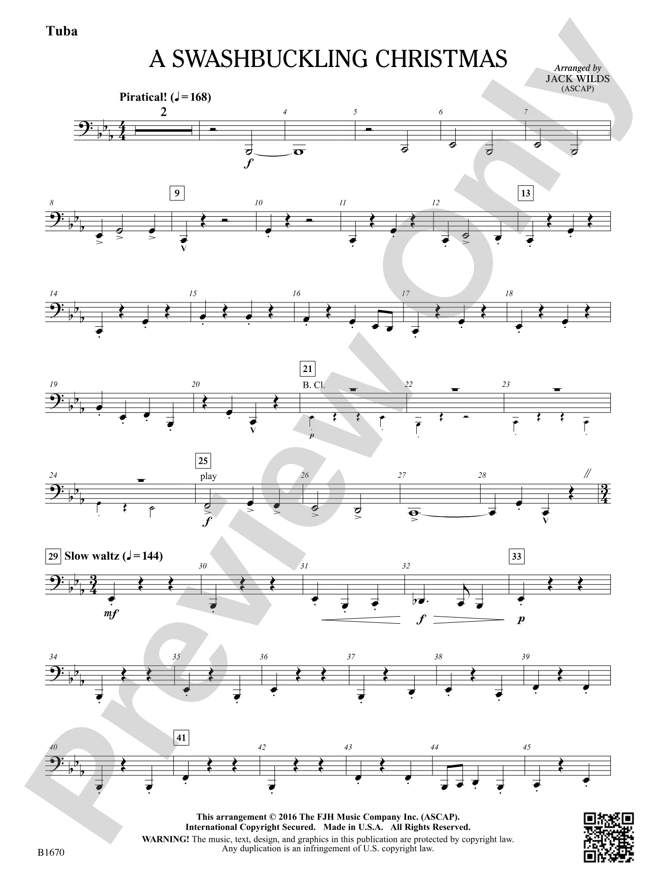 A Swashbuckling Christmas: Tuba