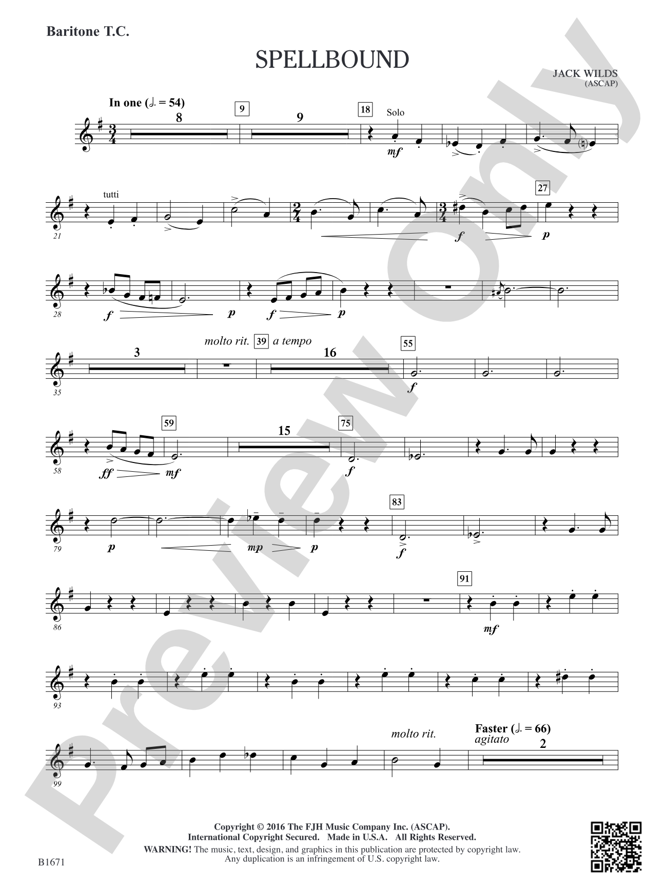 Spellbound: Baritone T.C.