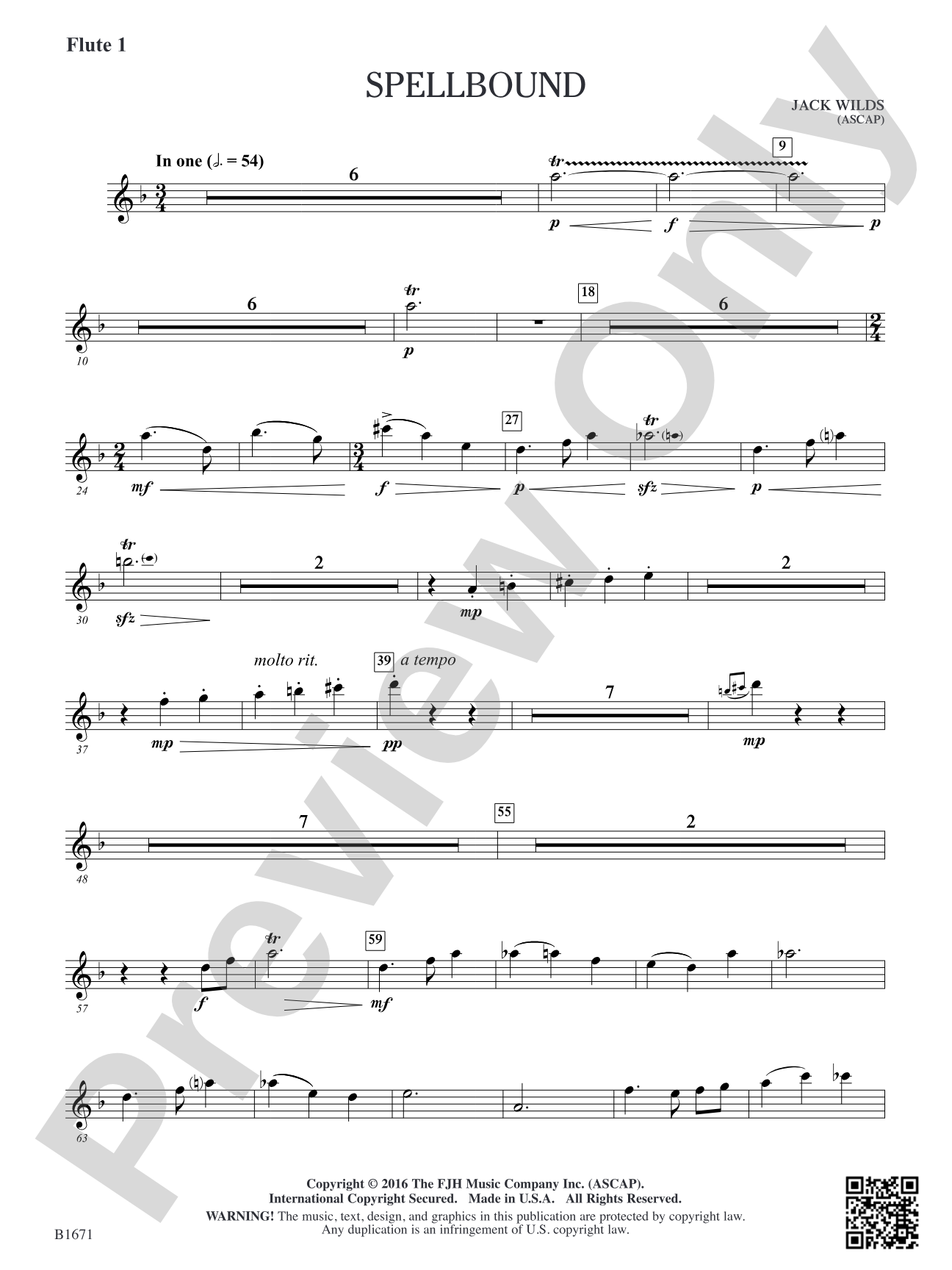 Spellbound: Flute 1