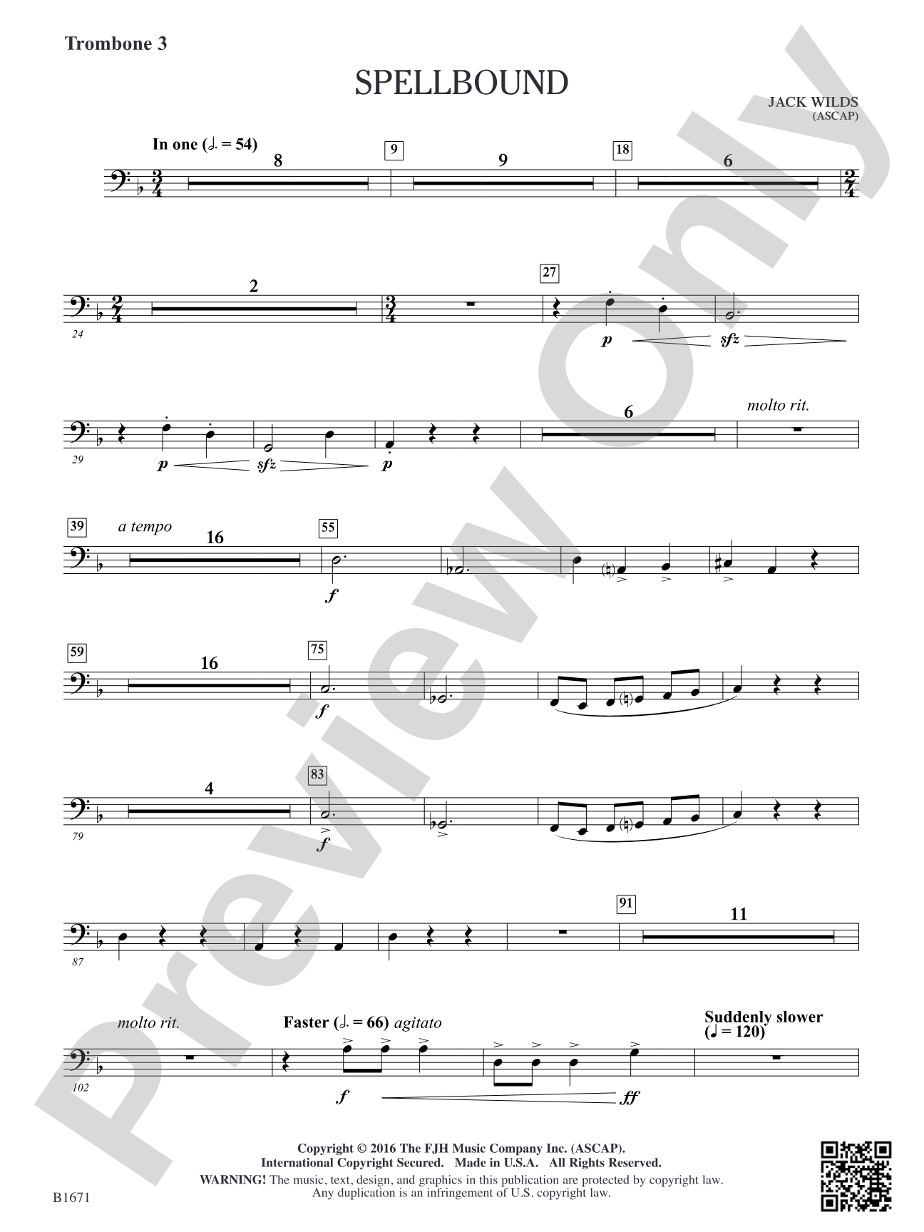 Spellbound: Trombone 3