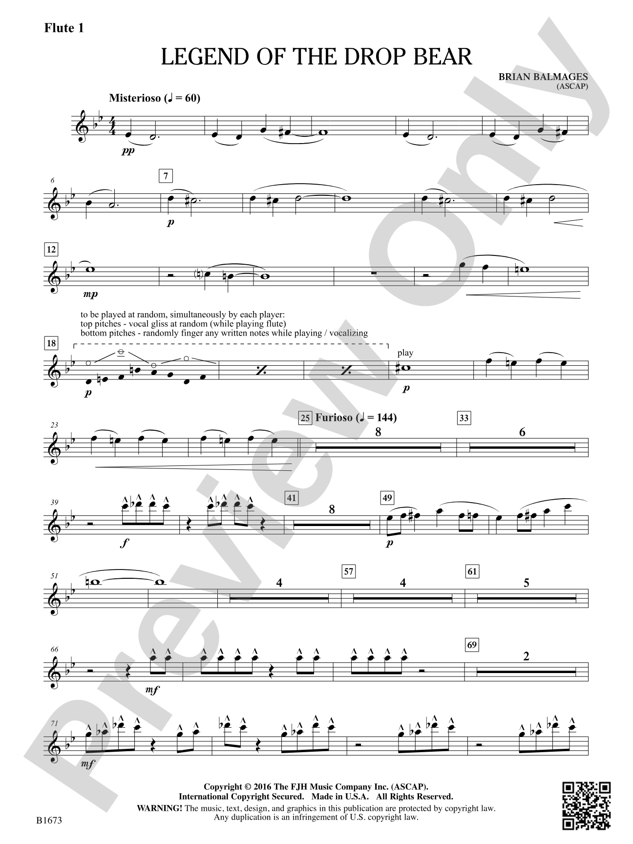Legend of the Drop Bear: Flute 1
