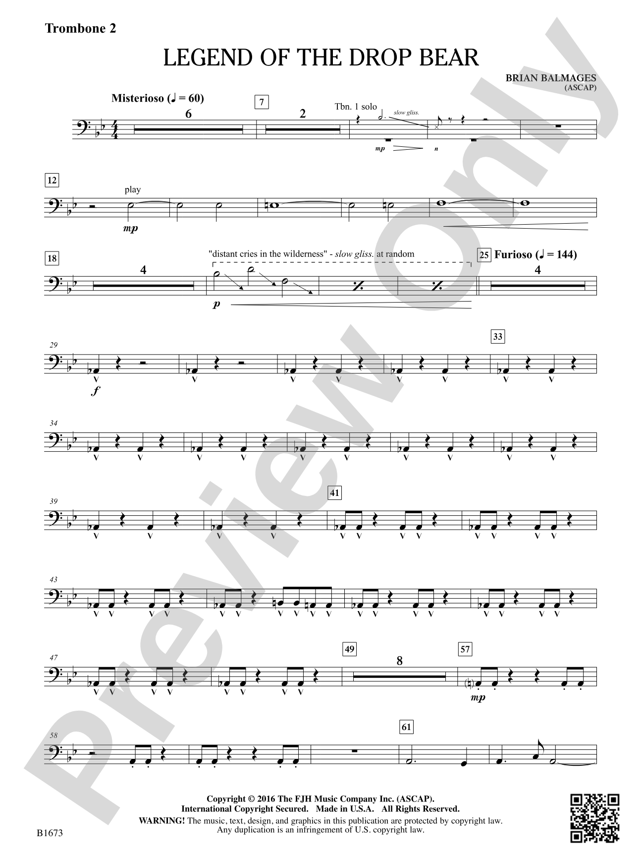 Legend of the Drop Bear: Trombone 2