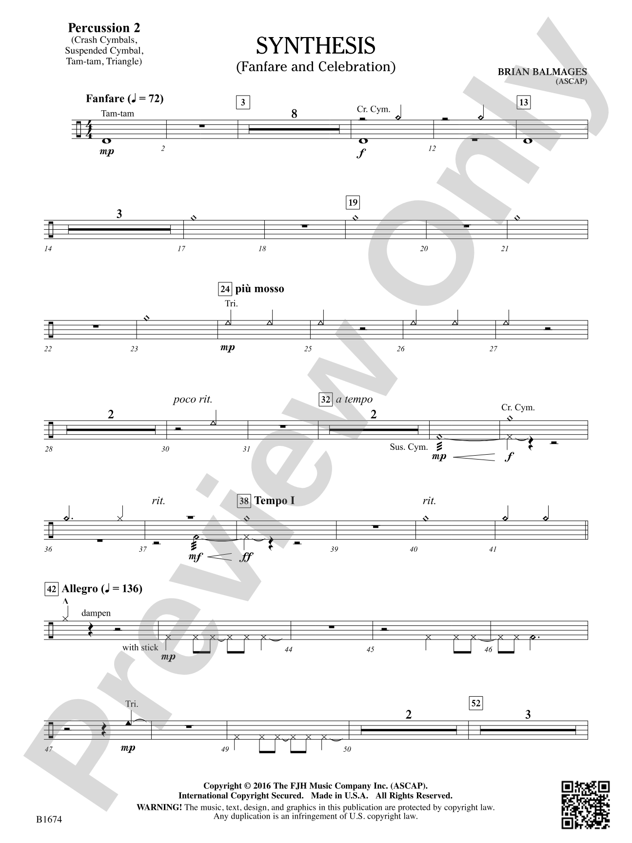 Synthesis: Percussion 2