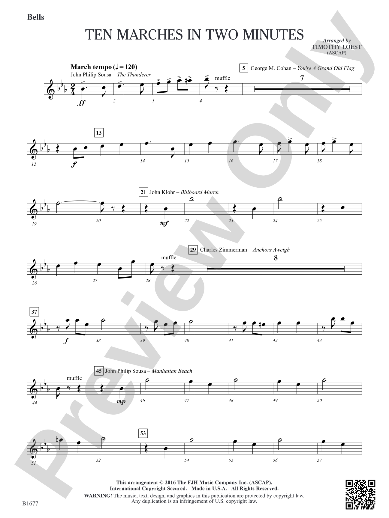 Ten Marches in Two Minutes: Bells
