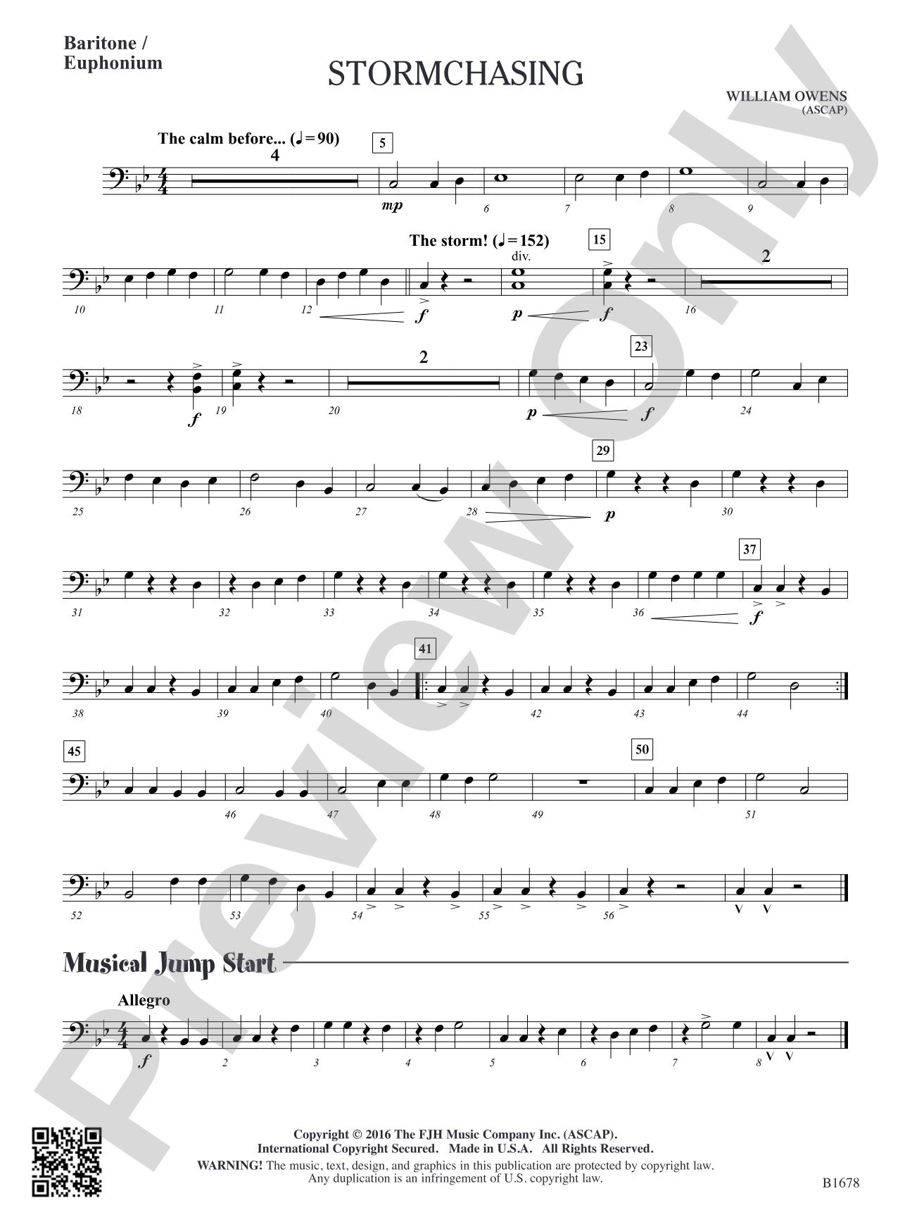 Stormchasing: Baritone / Euphonium