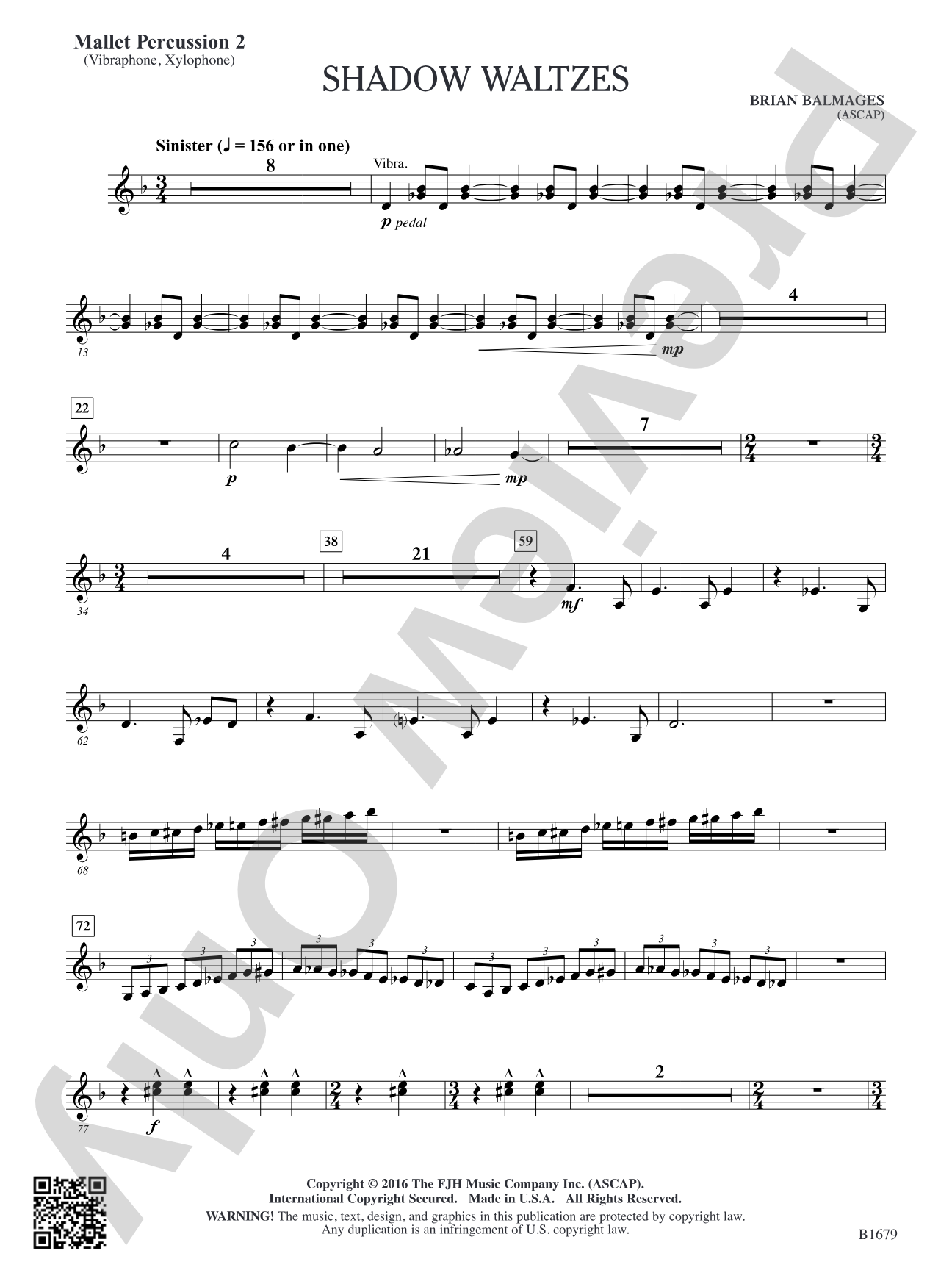 Shadow Waltzes: Mallet Percussion 2