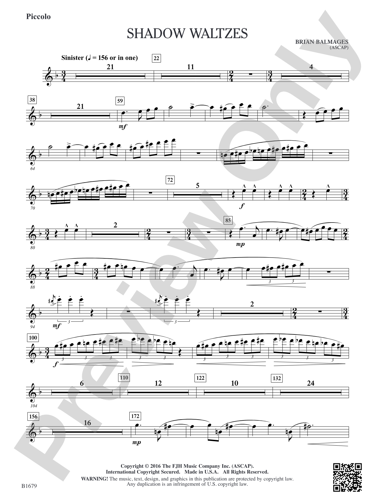 Shadow Waltzes: Piccolo