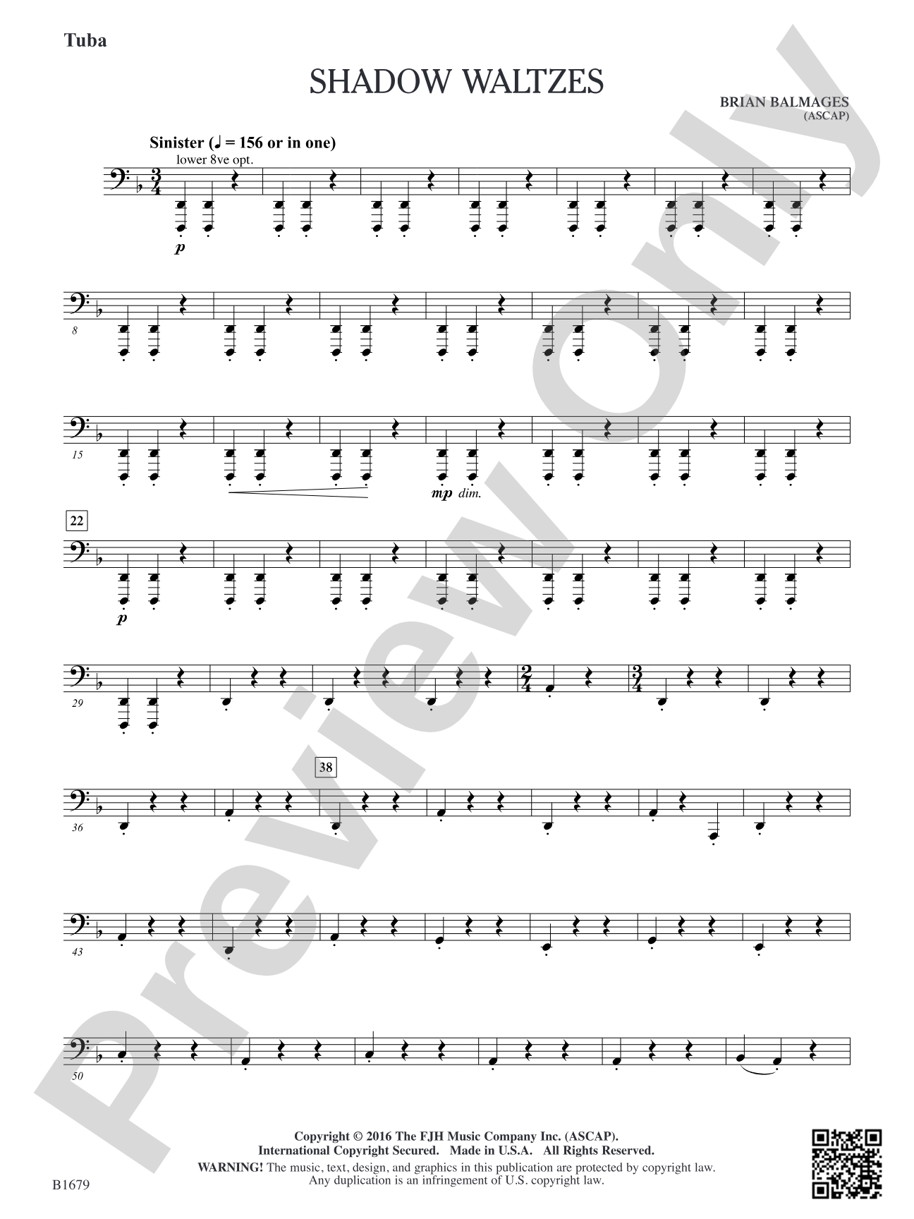 Shadow Waltzes: Tuba