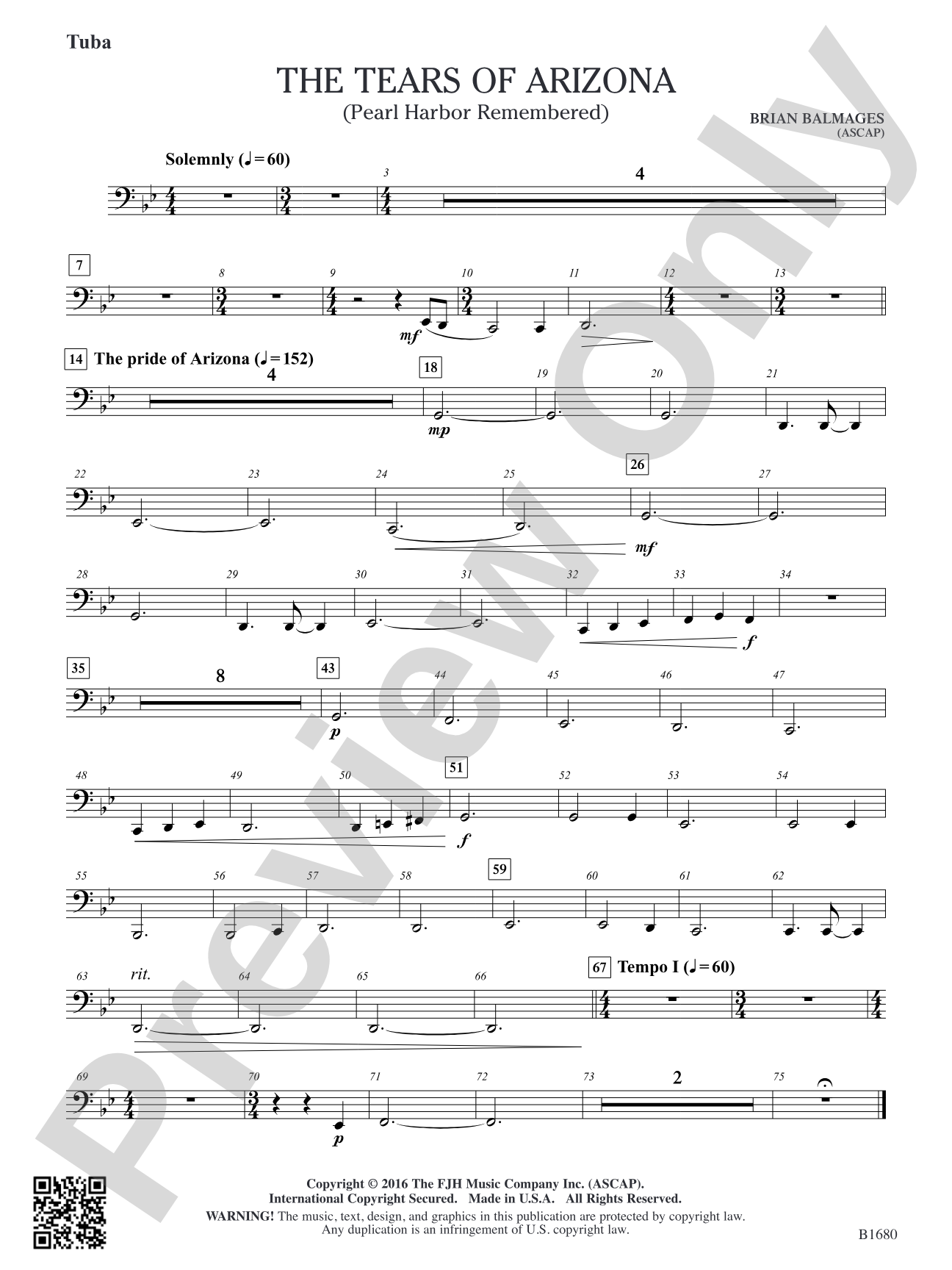 The Tears of Arizona: Tuba