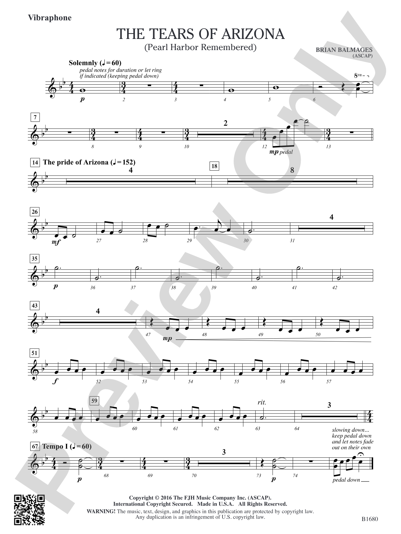 The Tears of Arizona: Vibraphone