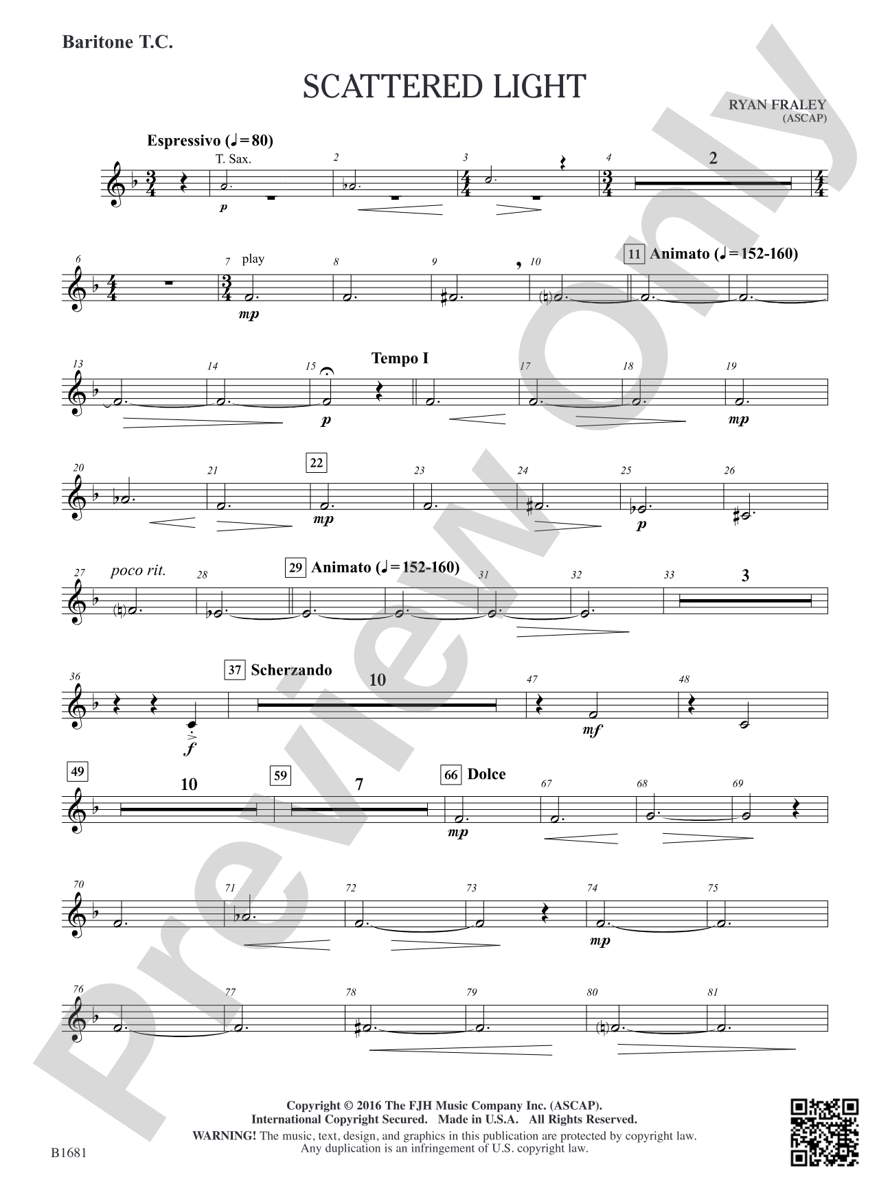 Scattered Light: Baritone T.C.