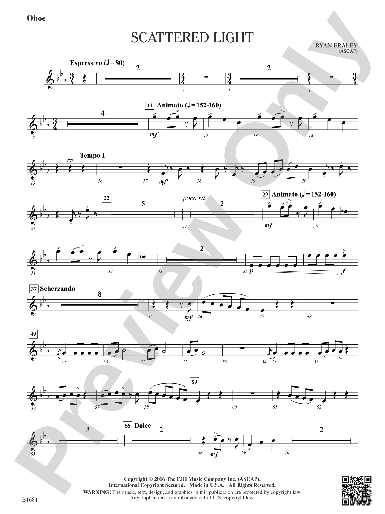 Scattered Light: Oboe