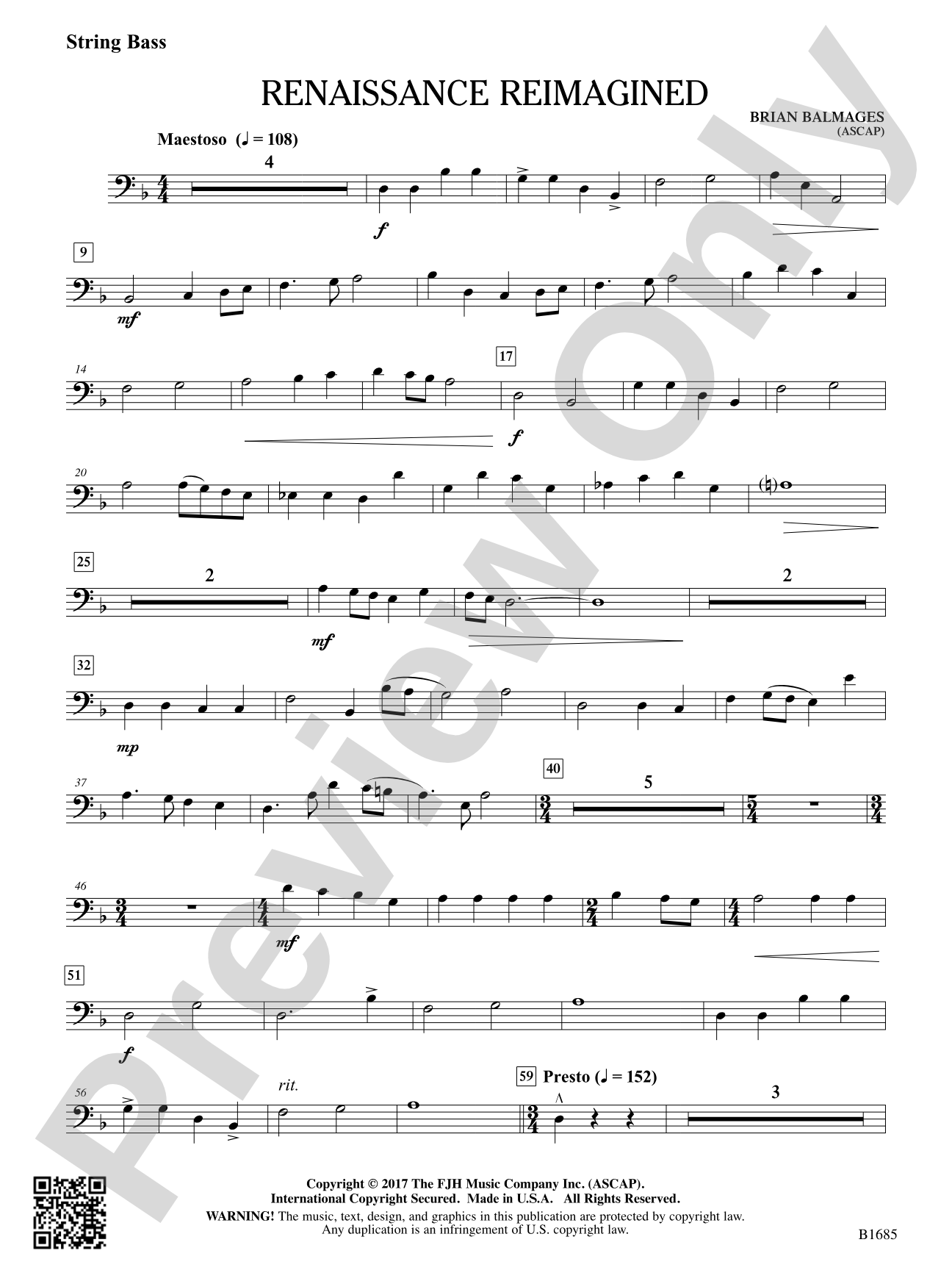Renaissance Reimagined: String Bass