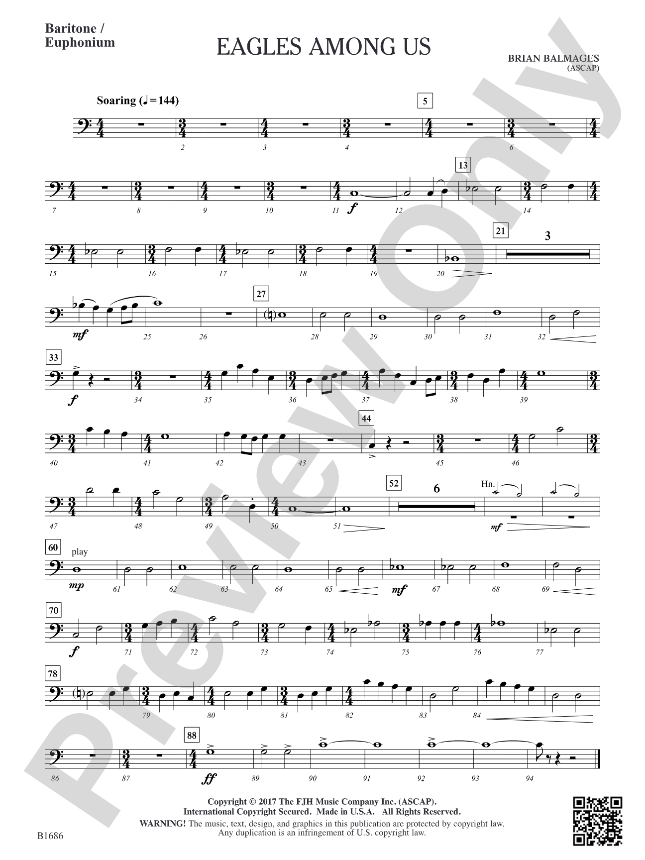 Eagles Among Us: Baritone / Euphonium