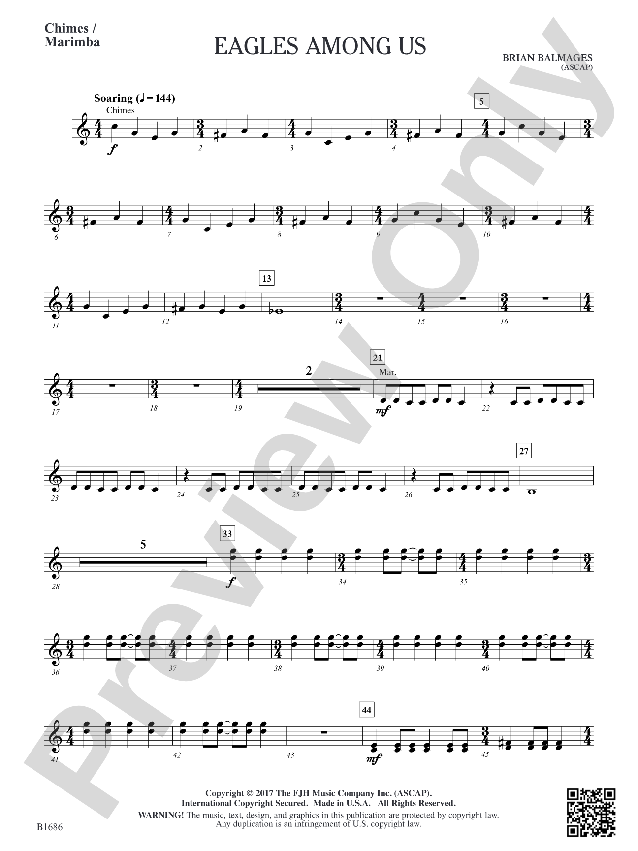 Eagles Among Us: Chimes / Marimba