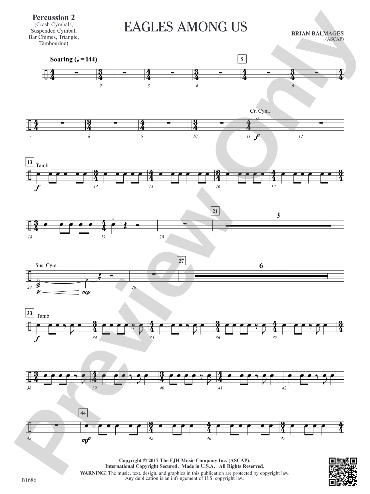 Eagles Among Us: Percussion 2