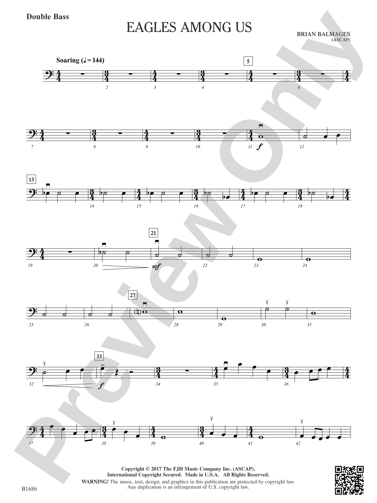Eagles Among Us: Double Bass