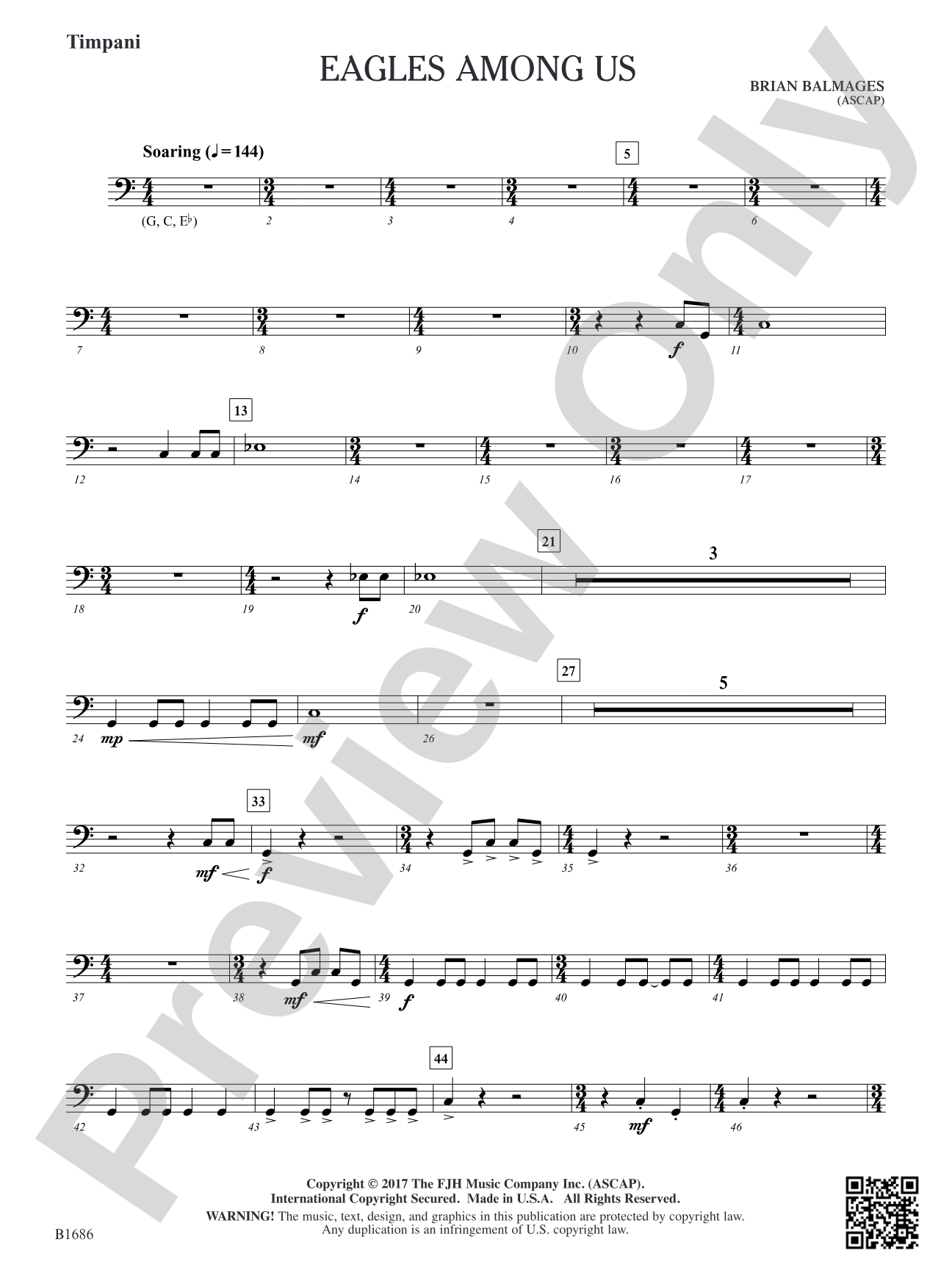 Eagles Among Us: Timpani