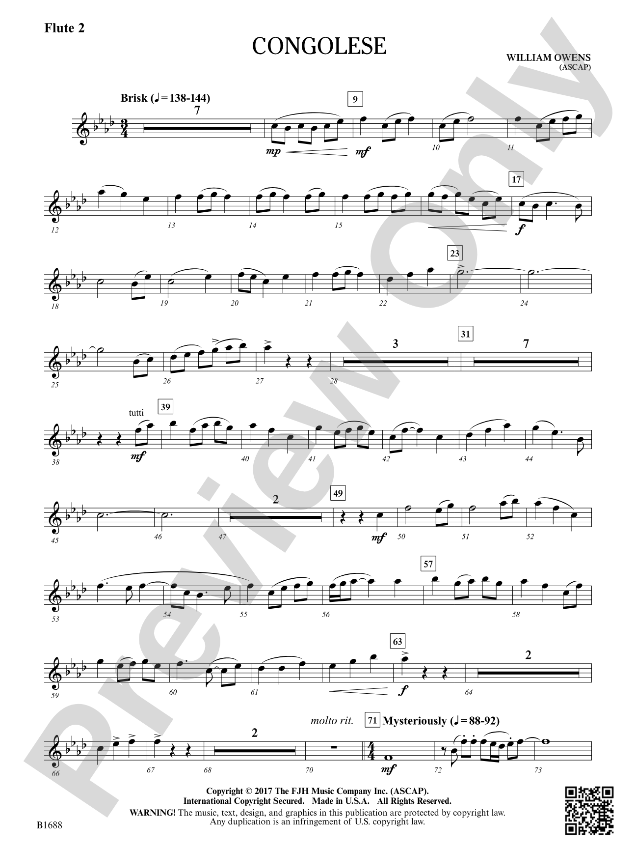 Congolese: Flute 2