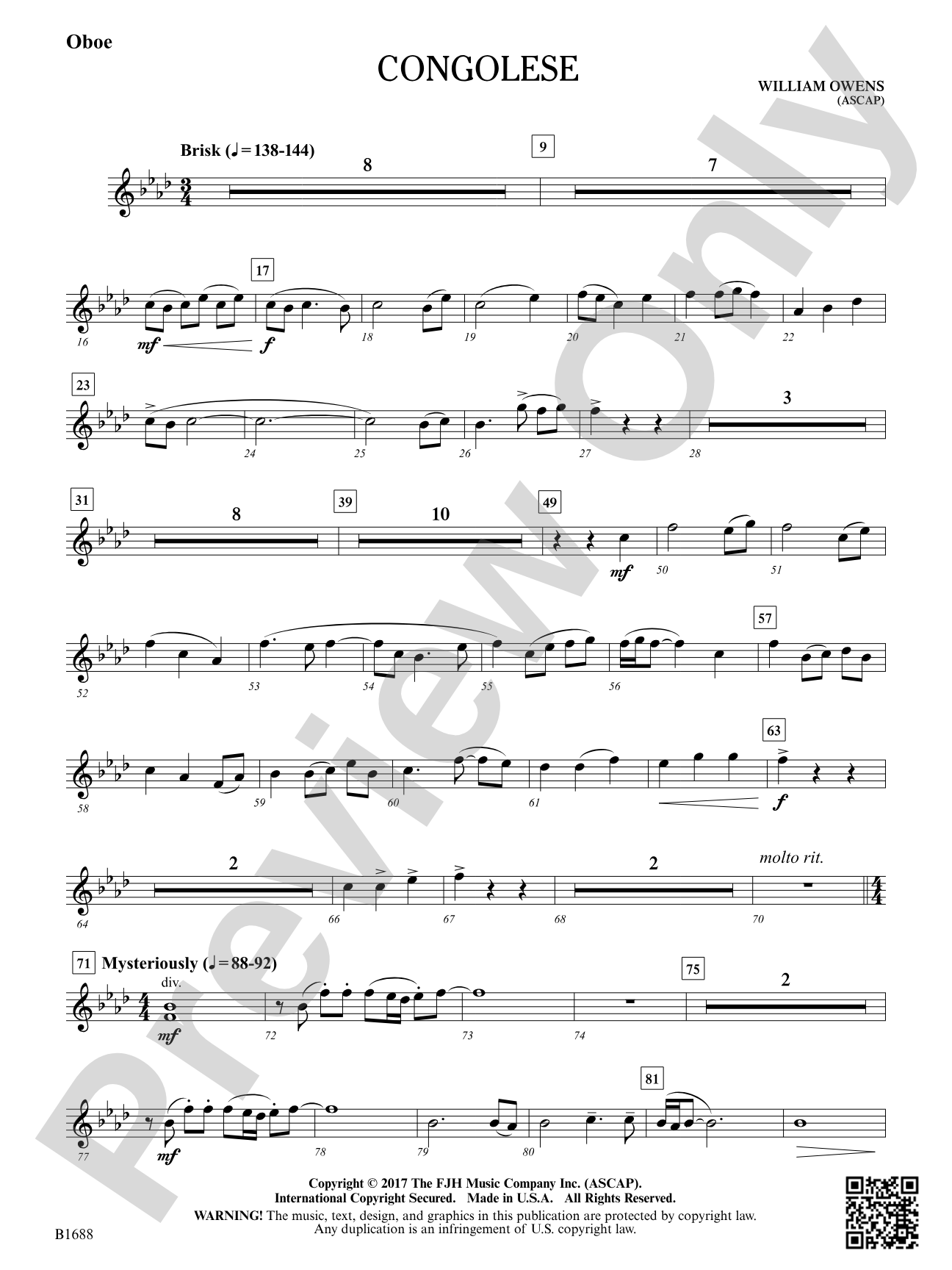 Congolese: Oboe