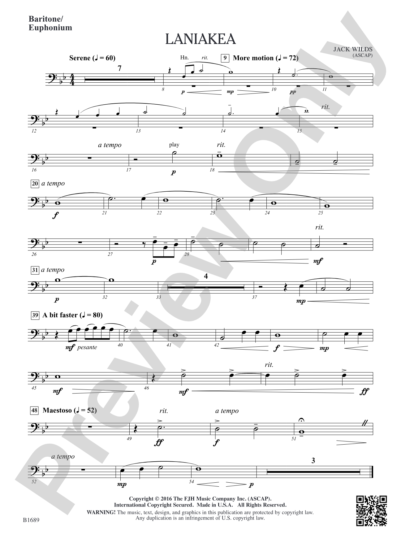 Laniakea: Baritone / Euphonium