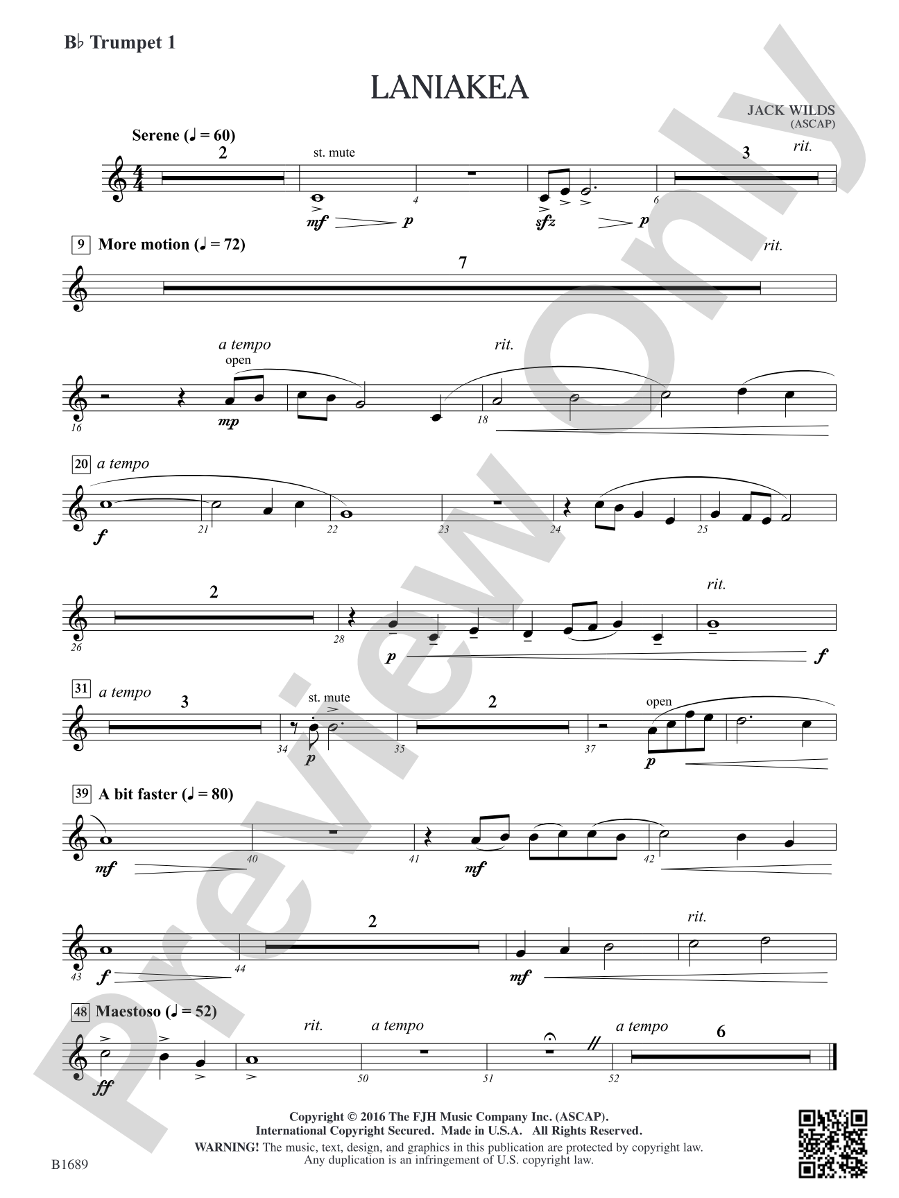 Laniakea: B-flat Trumpet 1