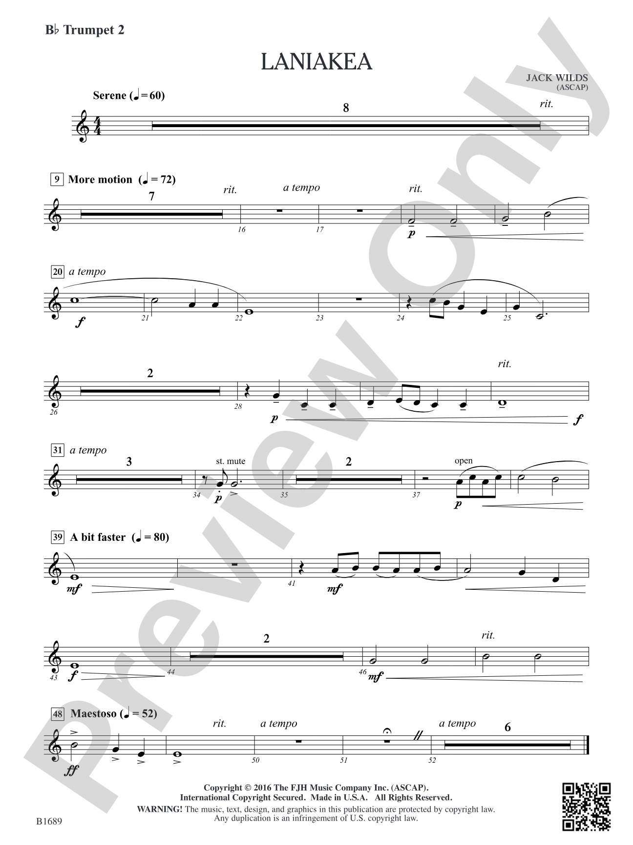 Laniakea: B-flat Trumpet 2