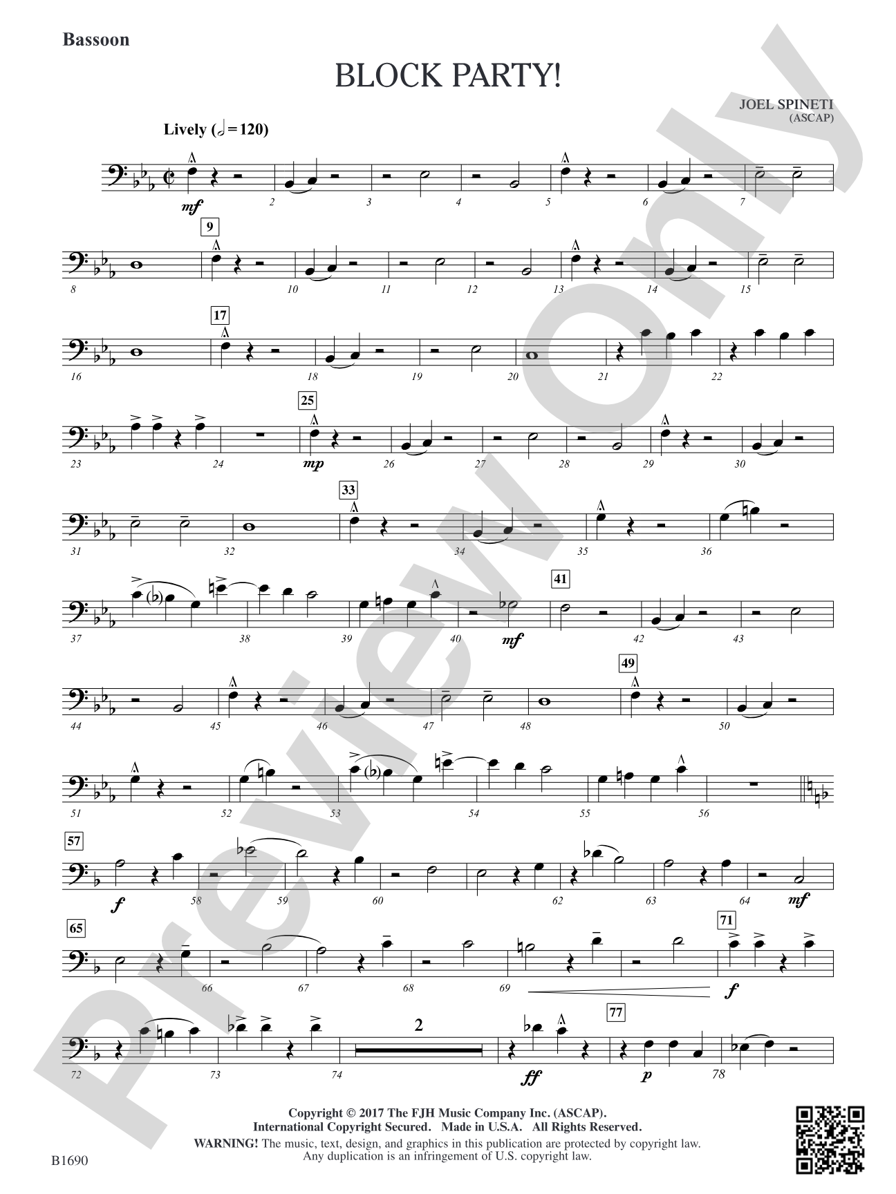 Block Party!: Bassoon