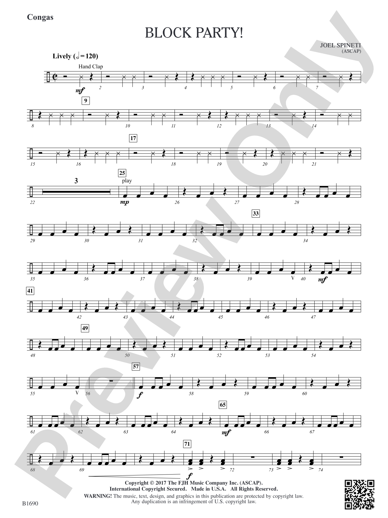 Block Party!: Congas