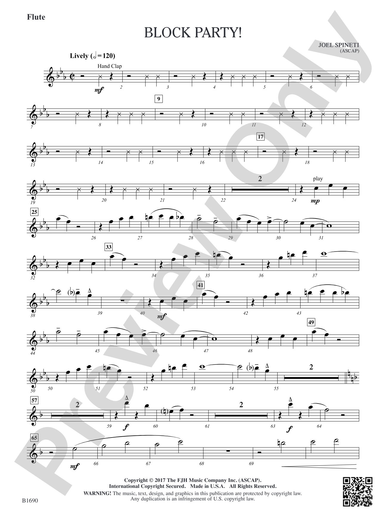 Block Party!: Flute