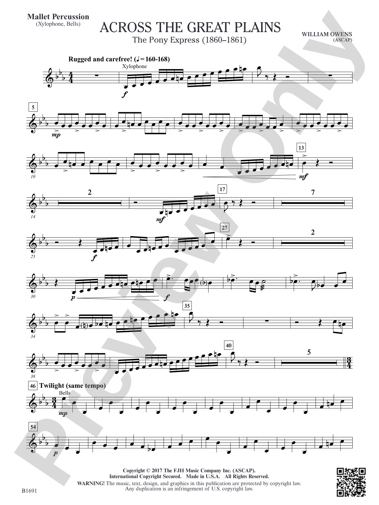 Across The Great Plains: Mallet Percussion